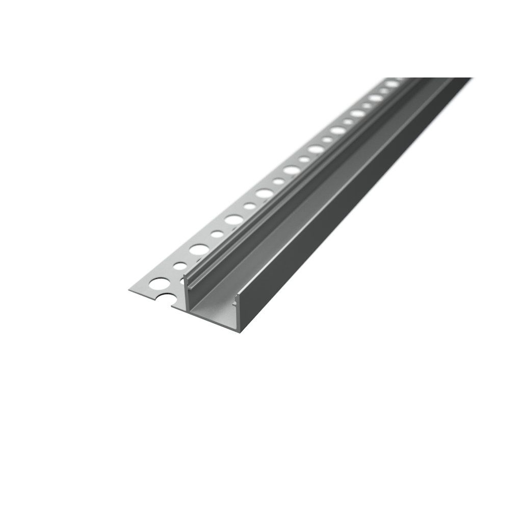 LED Einbauprofil RECESSED 13 · 2 m · für Trockenbau