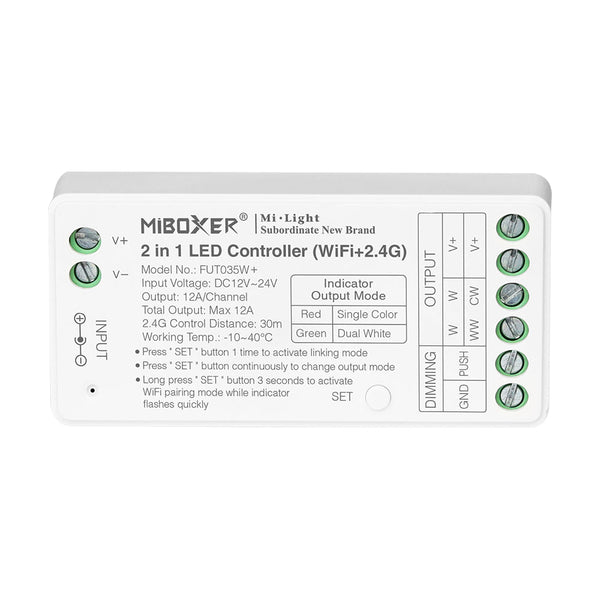 LED Controller · FUT035W+ · 2-in-1 · WiFi