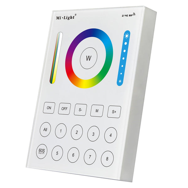 LED Fernbedienung · B8 · 8 Zonen · RGB+CCT