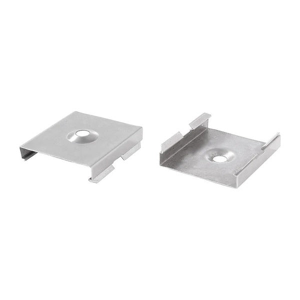 LED Halteklammern für Aufbauprofil 20er · 2er-Set