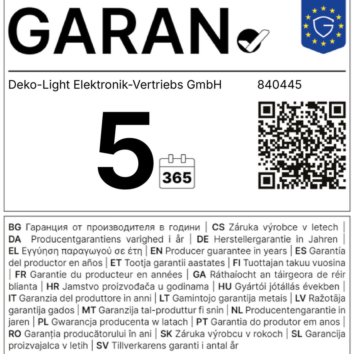 LED SMD Long Run · 48V · 10 W/m · IP67 · 4000K
