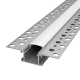 LED Einbauprofil RECESSED 9 – mit Milk Cover Type 3