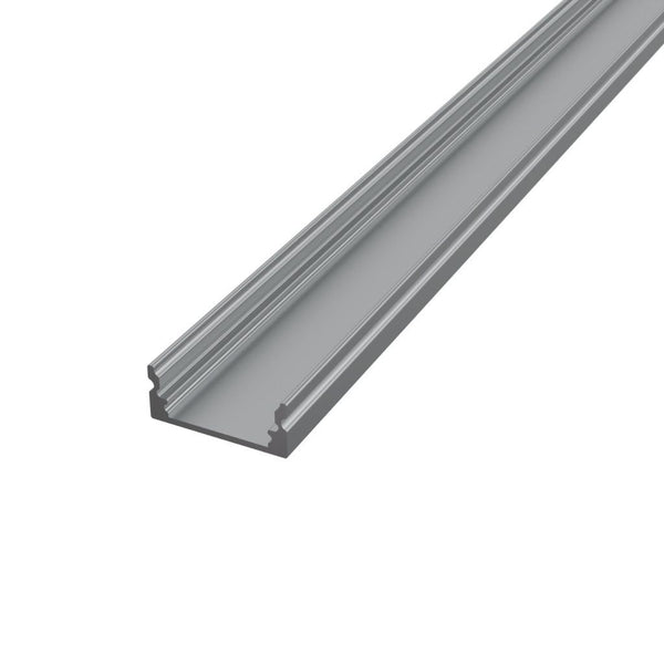LED Aluprofil SURFACE 1 · 2 m · silber eloxiert